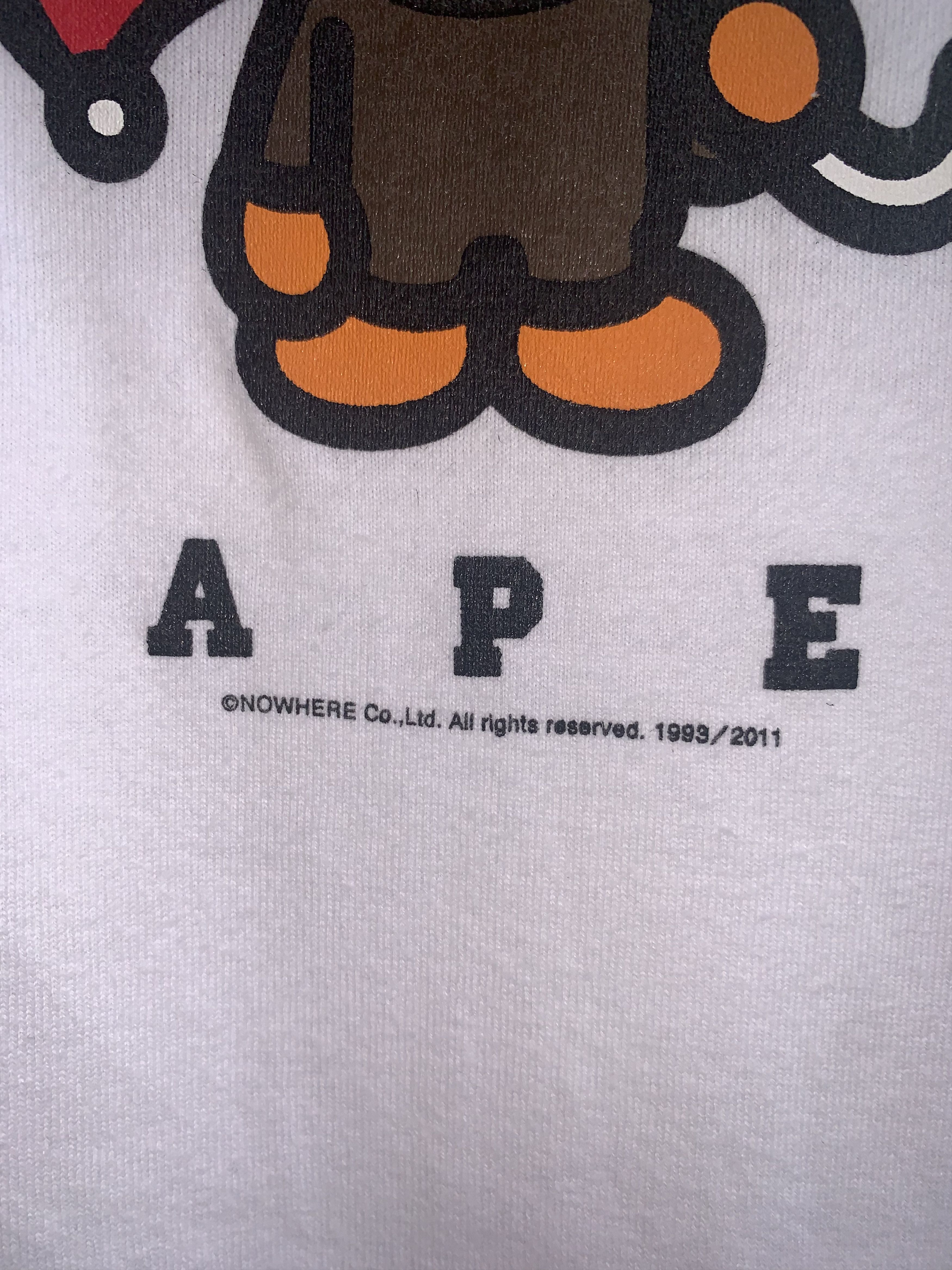 Bape A Bathing Ape Baby Milo Vintage Shirt Size S / US 4 / IT 40 - 3 Thumbnail