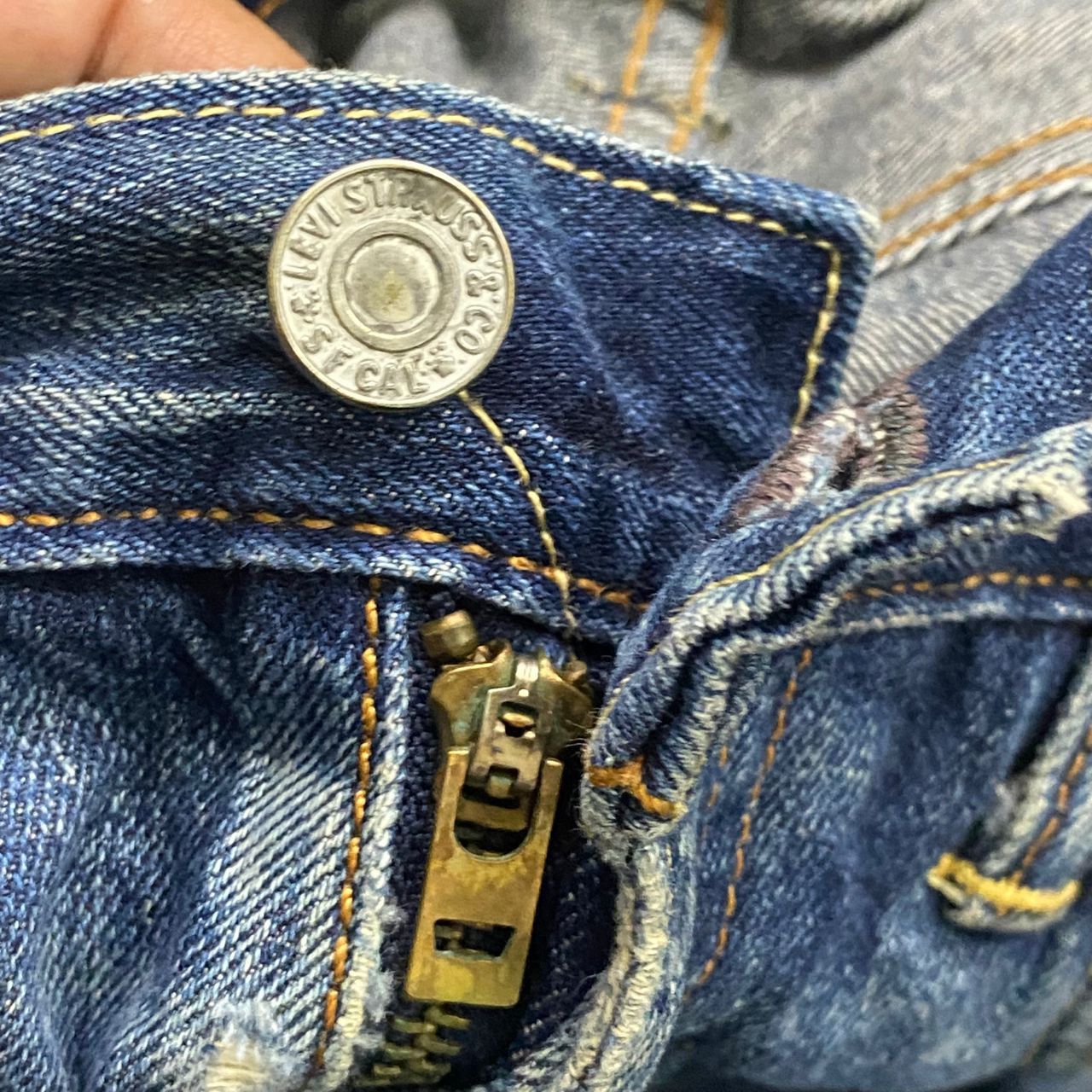 Levi's 💥Best Offer💥Vintage Levis 502 Distressed Denim Size US 32 / EU 48 - 12 Thumbnail