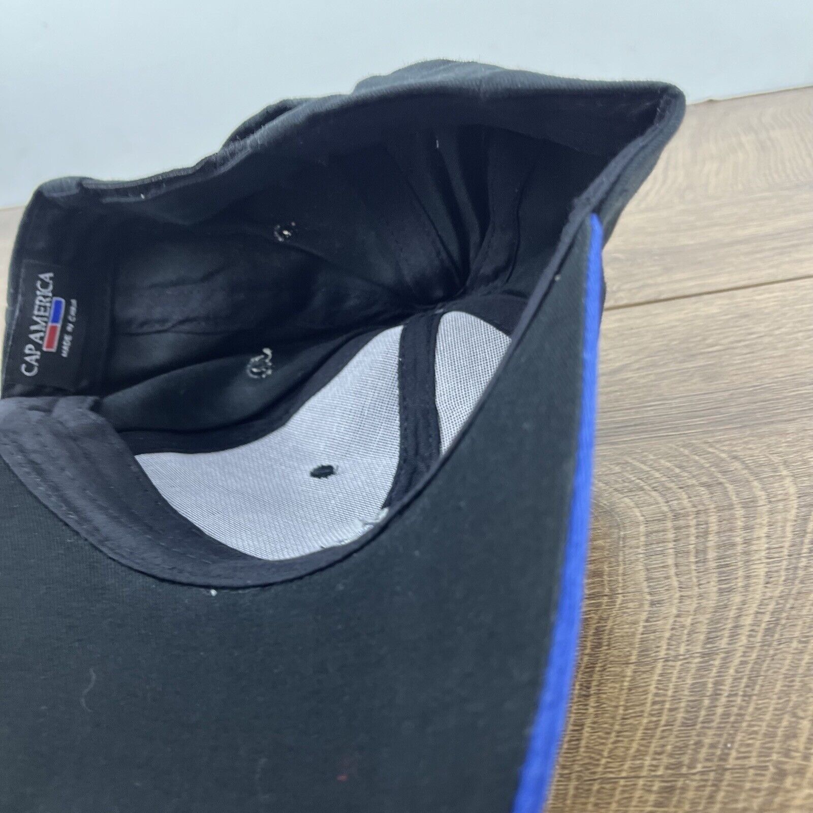 Other KVS Devils Hat Black Cap Blue Devils Hat Adjustable Hat Blac Size ONE SIZE - 12 Thumbnail
