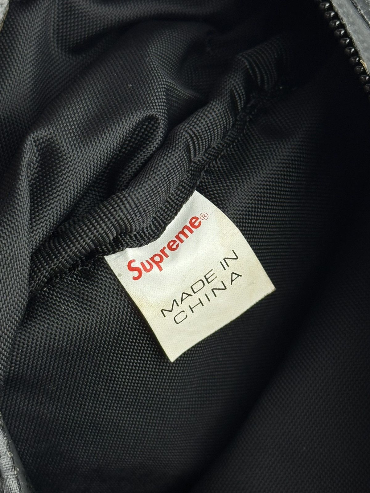 Supreme Supreme Waist Bag FW17 Black Cordura Size ONE SIZE - 8 Thumbnail