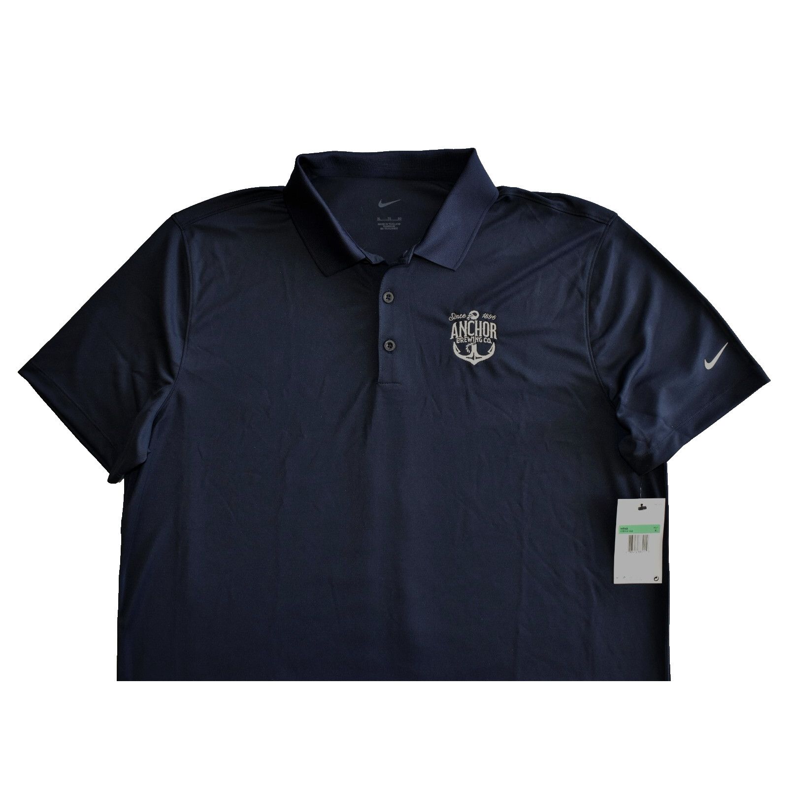 Nike NIKE Anchor Brewing San Francisco Short Sleeve Polo Shirt XL Size US XL / EU 56 / 4 - 1 Thumbnail
