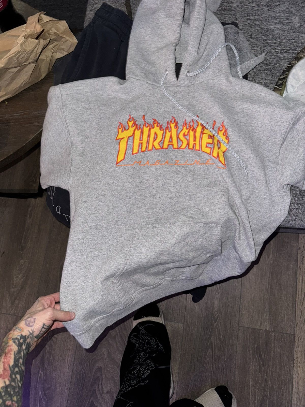 Thrasher OG trasher hoodie Size US S / EU 44-46 / 1 - 1 Thumbnail