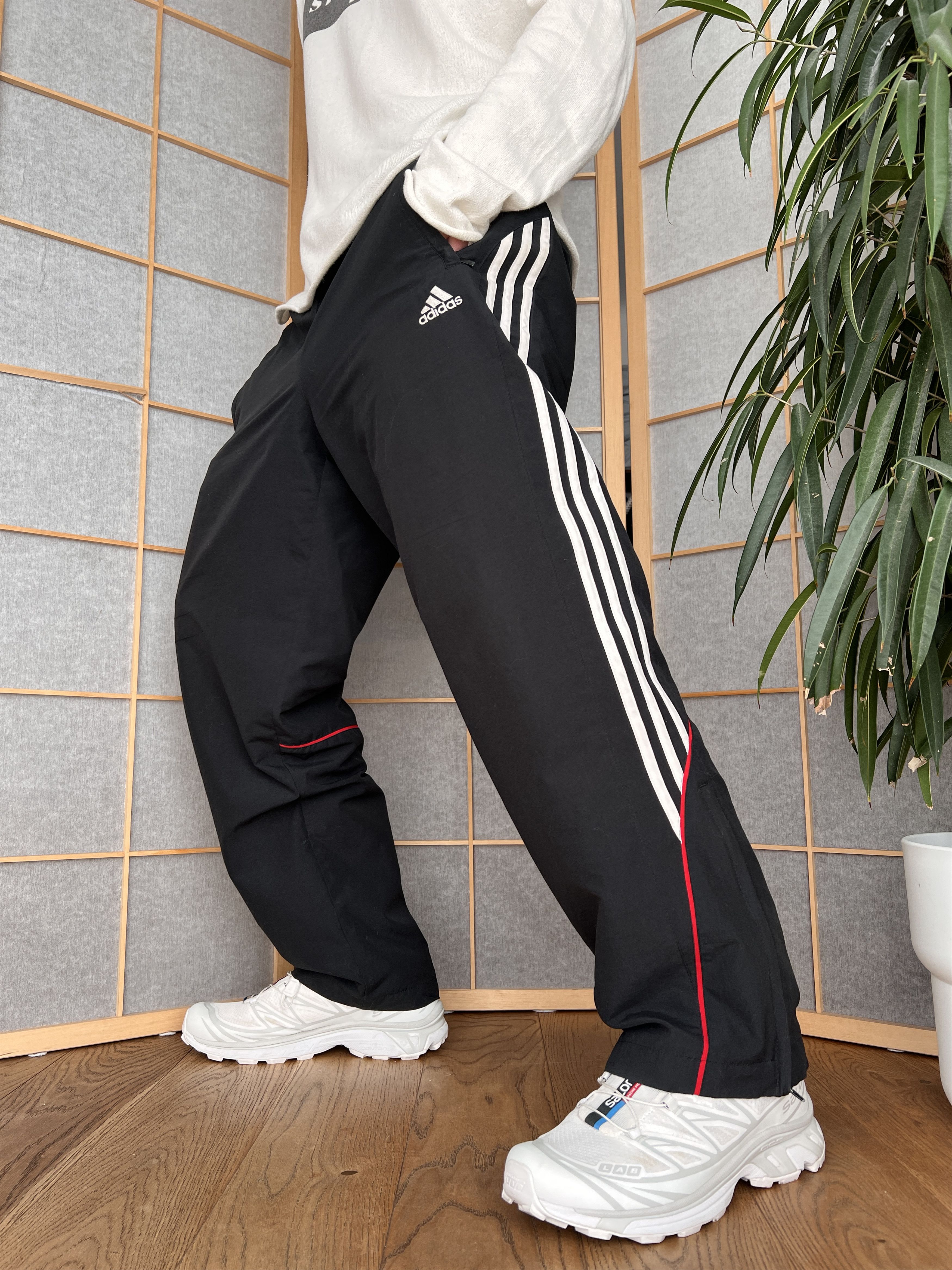 Adidas Crazy Vintage Adidas x Monster Energy Wide Track Pant Y2k