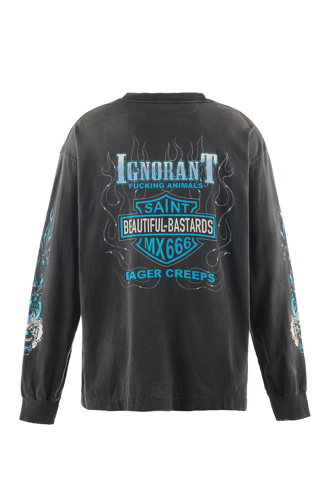 READYMADE × Saint Michael Saint Michael Harley Davidson Long Sleeve T-shirt Size US XXL / EU 58 / 5 - 2 Thumbnail