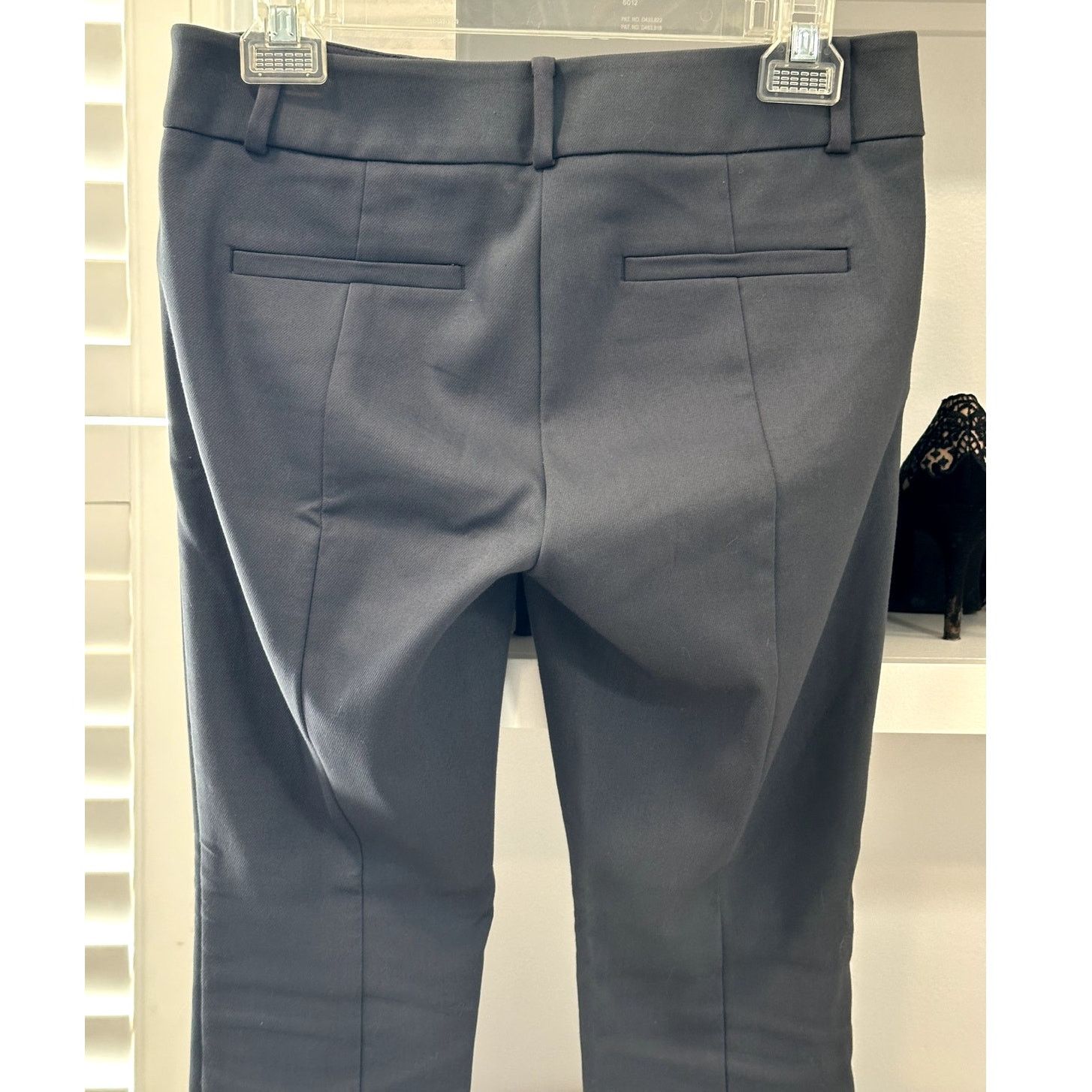 Loft Ann Taylor Loft Marisa Charcoal Gray Straight Pants 2P Size 26" / US 2 / IT 38 - 5 Thumbnail