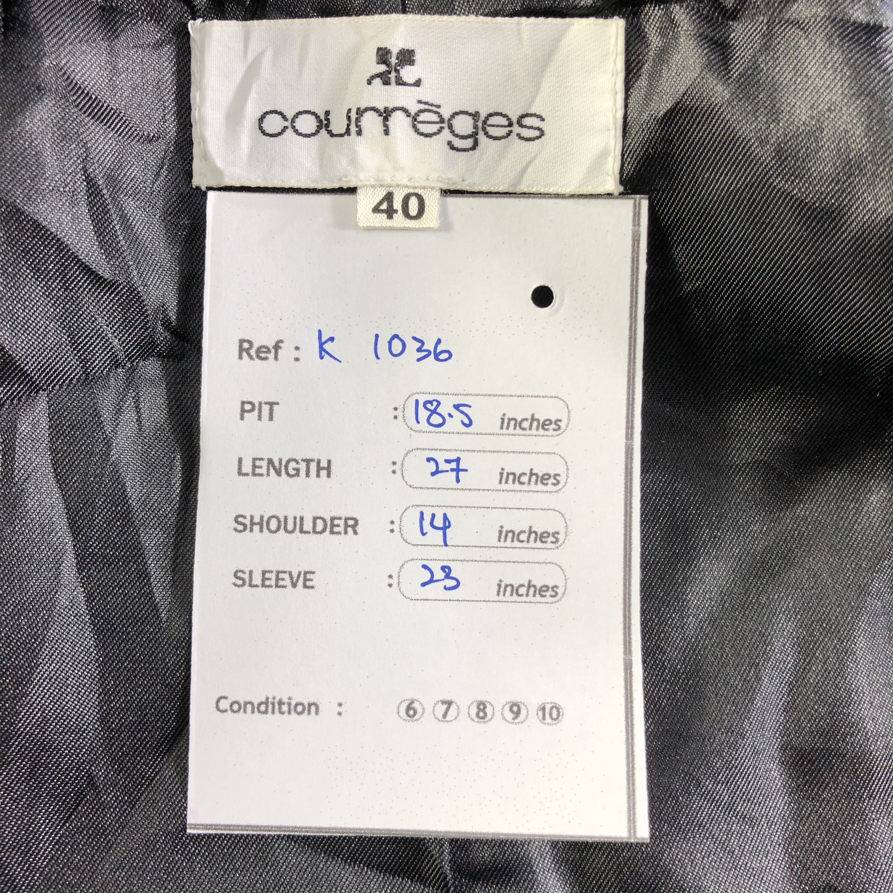Courreges Courreges Bomber Jacket Size US XS / EU 42 / 0 - 7 Thumbnail