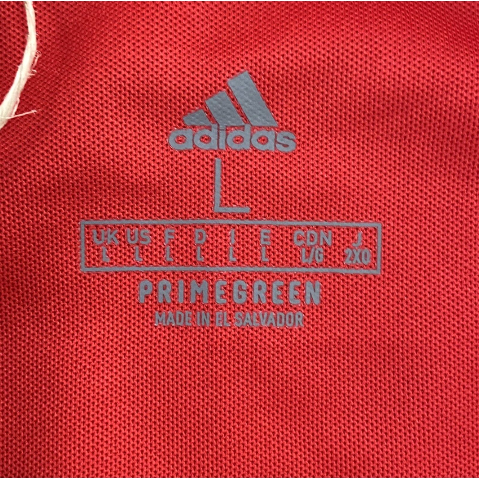 Adidas Adidas Golf Polo New The Spirit Collegiate Red Adult Large Men Performance Shirt Polo Size US L / EU 52-54 / 3 - 6 Thumbnail