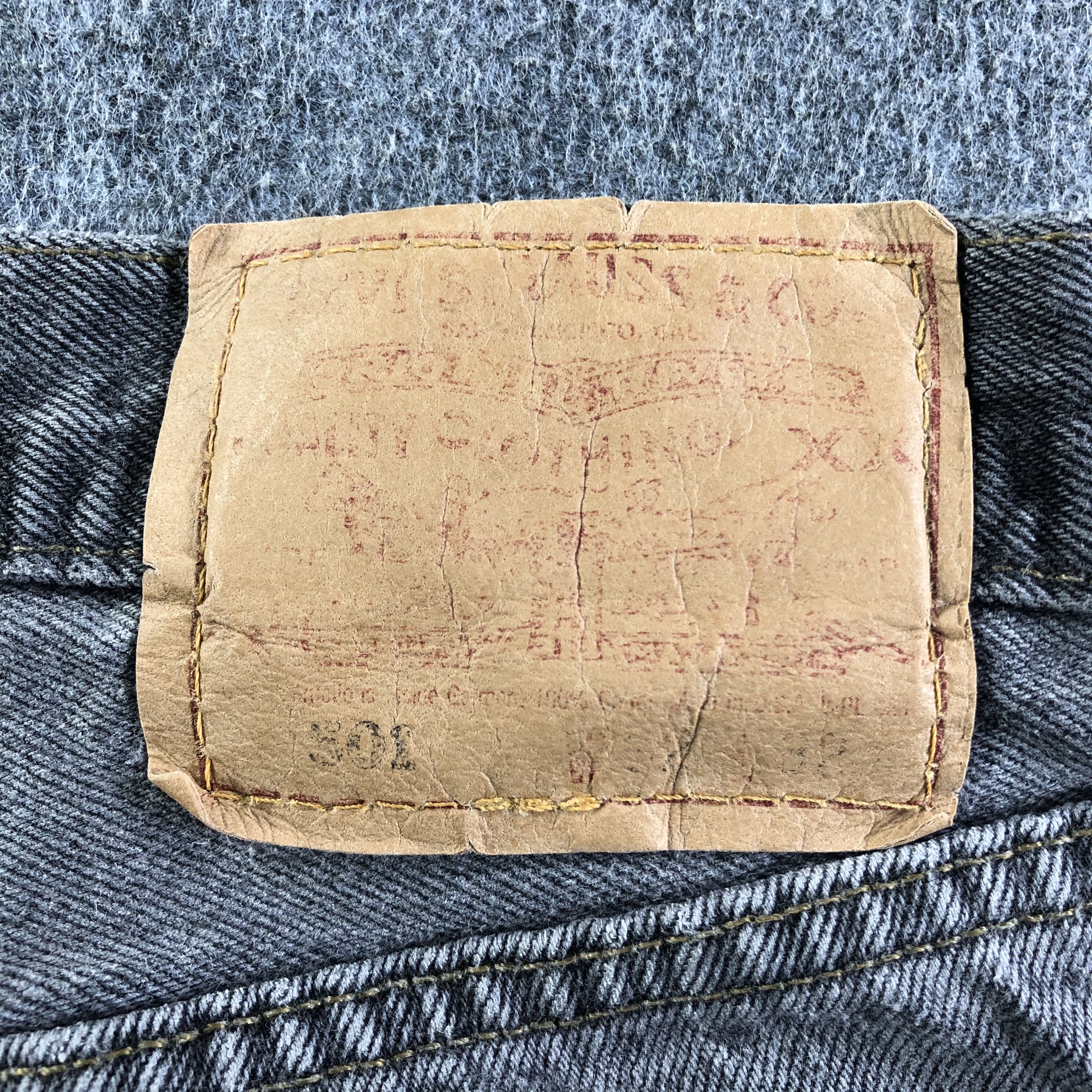 Levi's Vintage 90s Levis 501 Jeans-J4130 Size US 30 / EU 46 - 5 Thumbnail