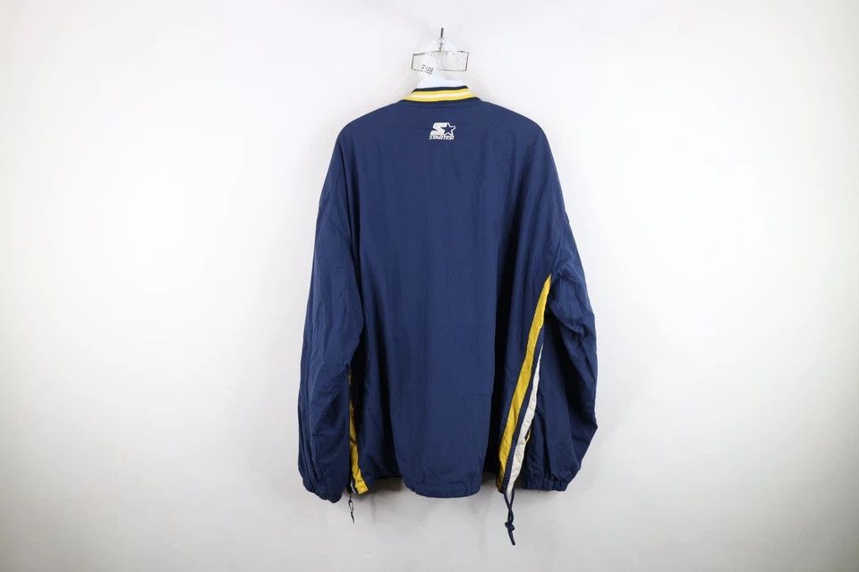Starter Vintage 90s Starter Reversible University of Michigan Jacket Size US L / EU 52-54 / 3 - 10 Thumbnail