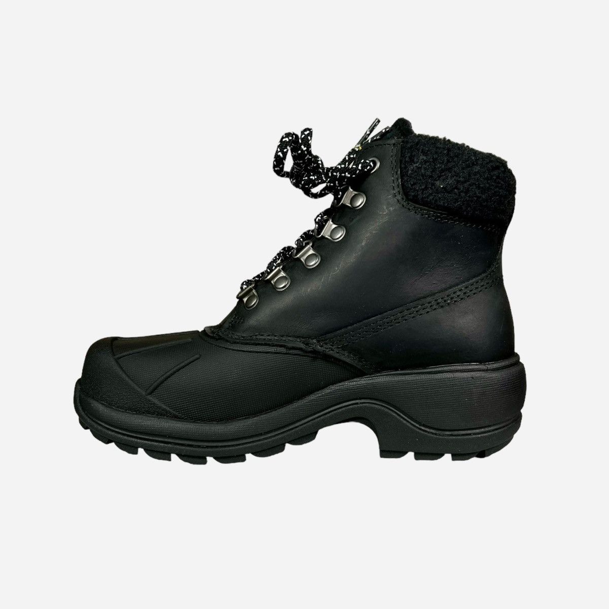 Wolverine Wolverine Women’s Waterproof Black Leather Winter Boot 5.5 Size US 5.5 / IT 35.5 - 10 Thumbnail