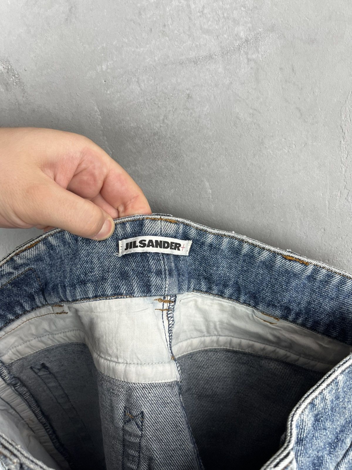 Hysteric Glamour × Jil Sander × Vintage Jil Sander distressed denim vintage 90s rare hype Size 28" / US 6 / IT 42 - 13 Thumbnail
