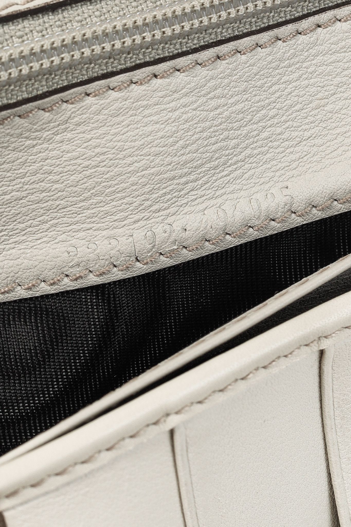 Gucci Gucci Guccissima Light Grey Leather Continental Long Wallet Size ONE SIZE - 13 Thumbnail
