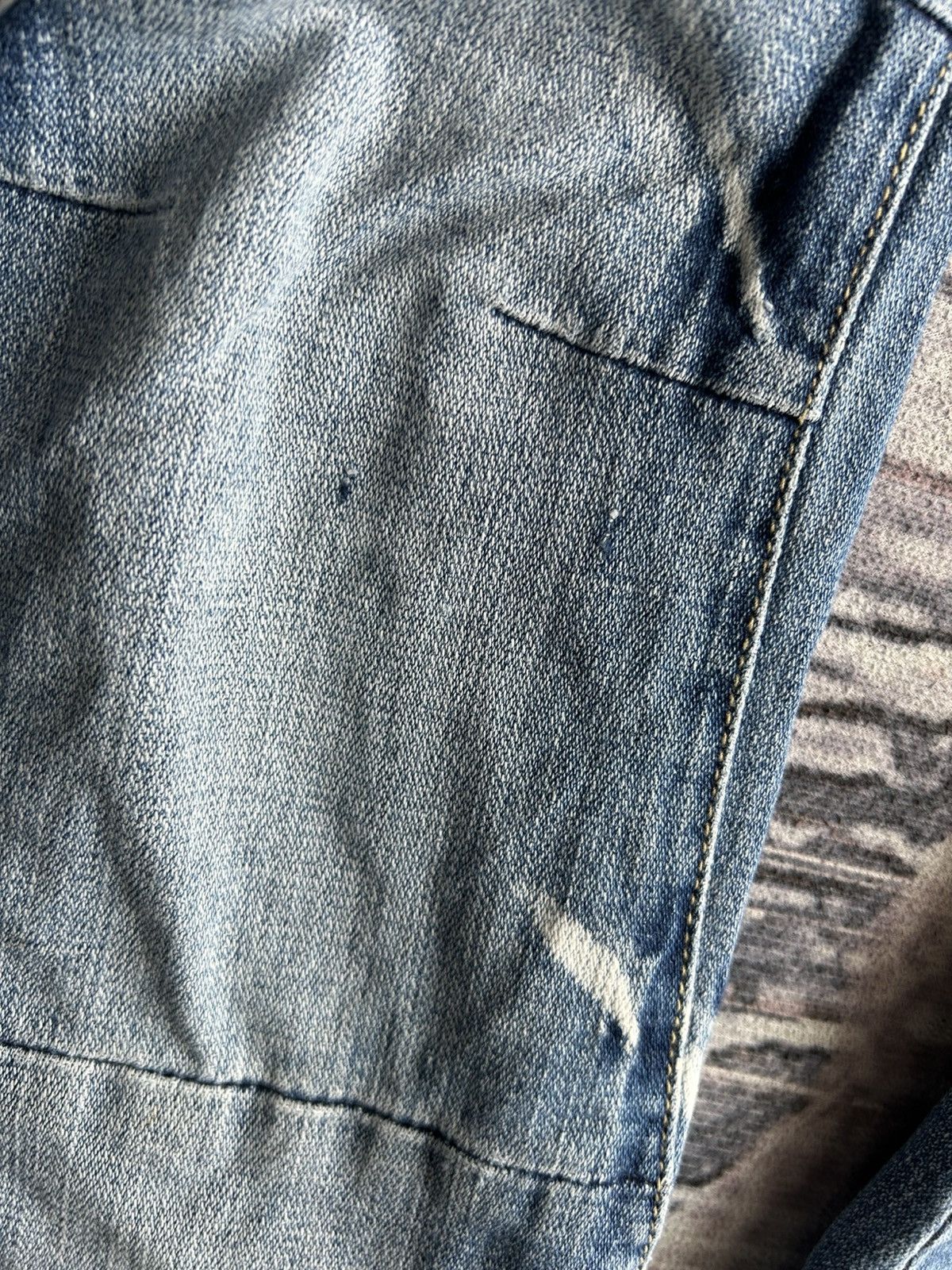 PPFM PPFM Punk Pocket Painted Jeans Size US 31 - 9 Thumbnail