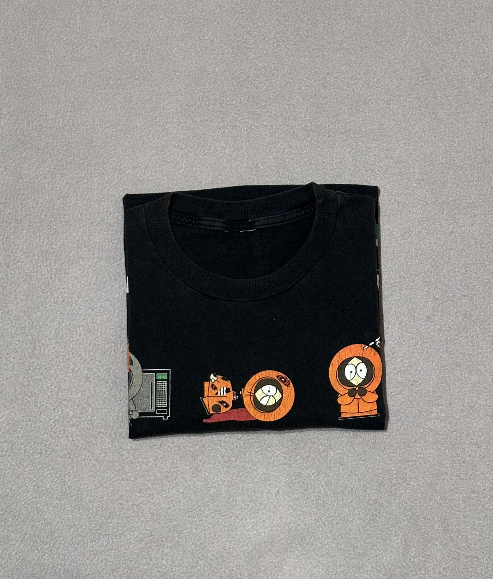 Vintage South Park The Many Deaths of Kenny T-shirt 1998 Size. L Size US XL / EU 56 / 4 - 12 Thumbnail