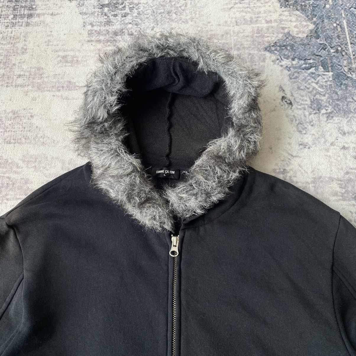 If Six Was Nine Comme Ca Ism Raccoon Fur Zipper Hoodies Size US L / EU 52-54 / 3 - 5 Thumbnail