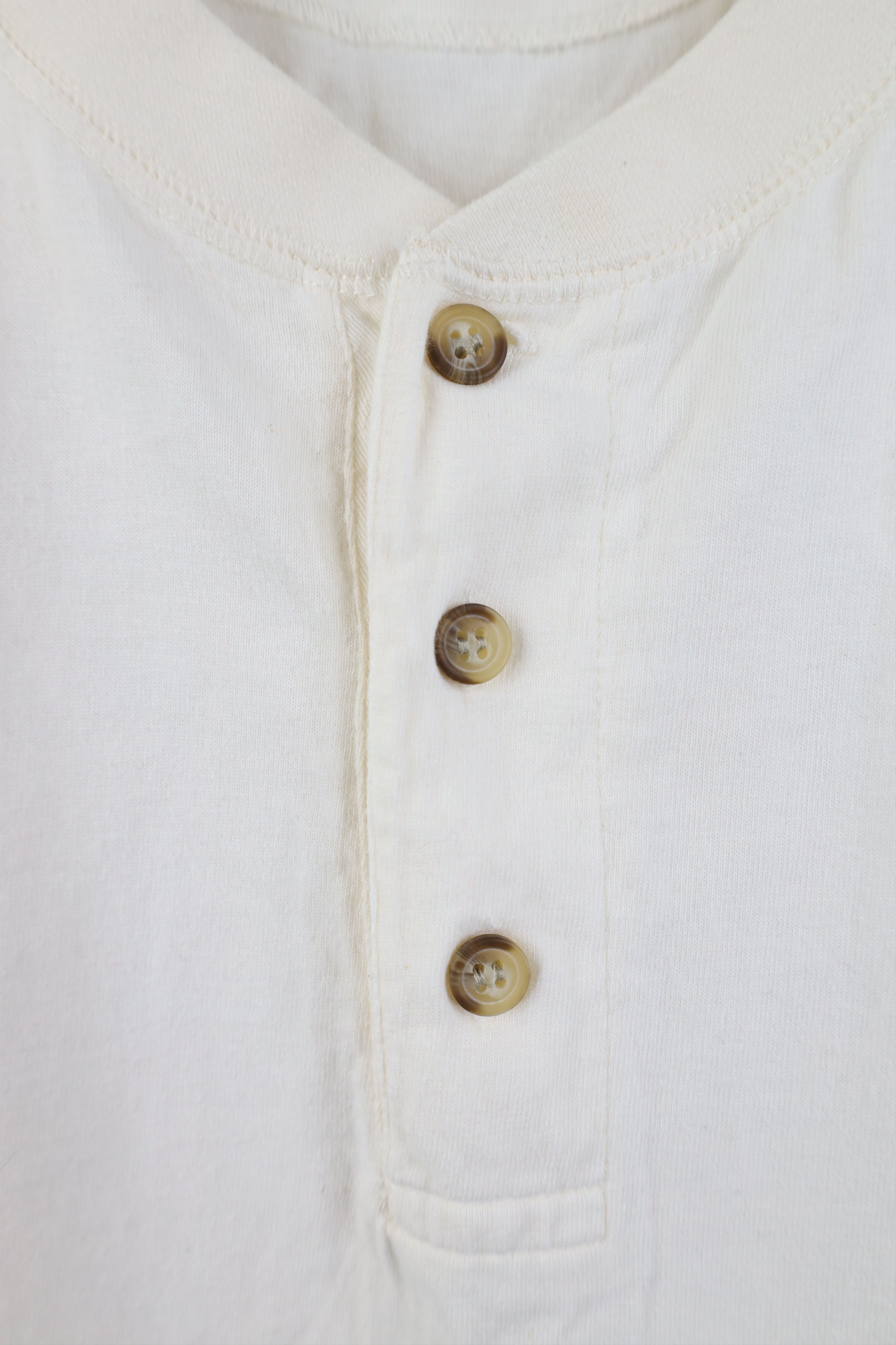 Vintage Vintage 90s Streetwear Long Sleeve Henley T-Shirt Cotton Size US XXL / EU 58 / 5 - 4 Thumbnail
