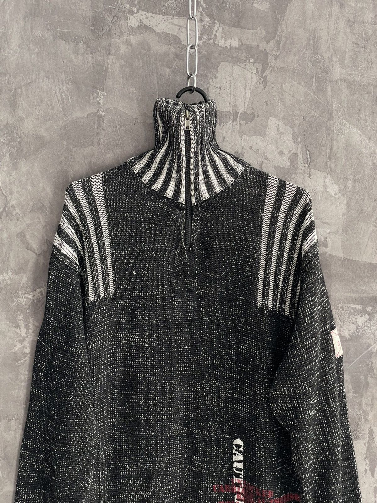20471120 × Hysteric Glamour × Japanese Brand ARCHIVE HEAVY KNIT FISHERMAN RIBBED SWEATER JAPANESE STYLE Size US L / EU 52-54 / 3 - 2 Thumbnail