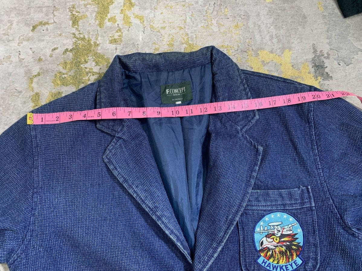 CNCPTS × Japanese Brand × Vintage Vintage F.Concept Men Chore Jacket Size US M / EU 48-50 / 2 - 11 Thumbnail