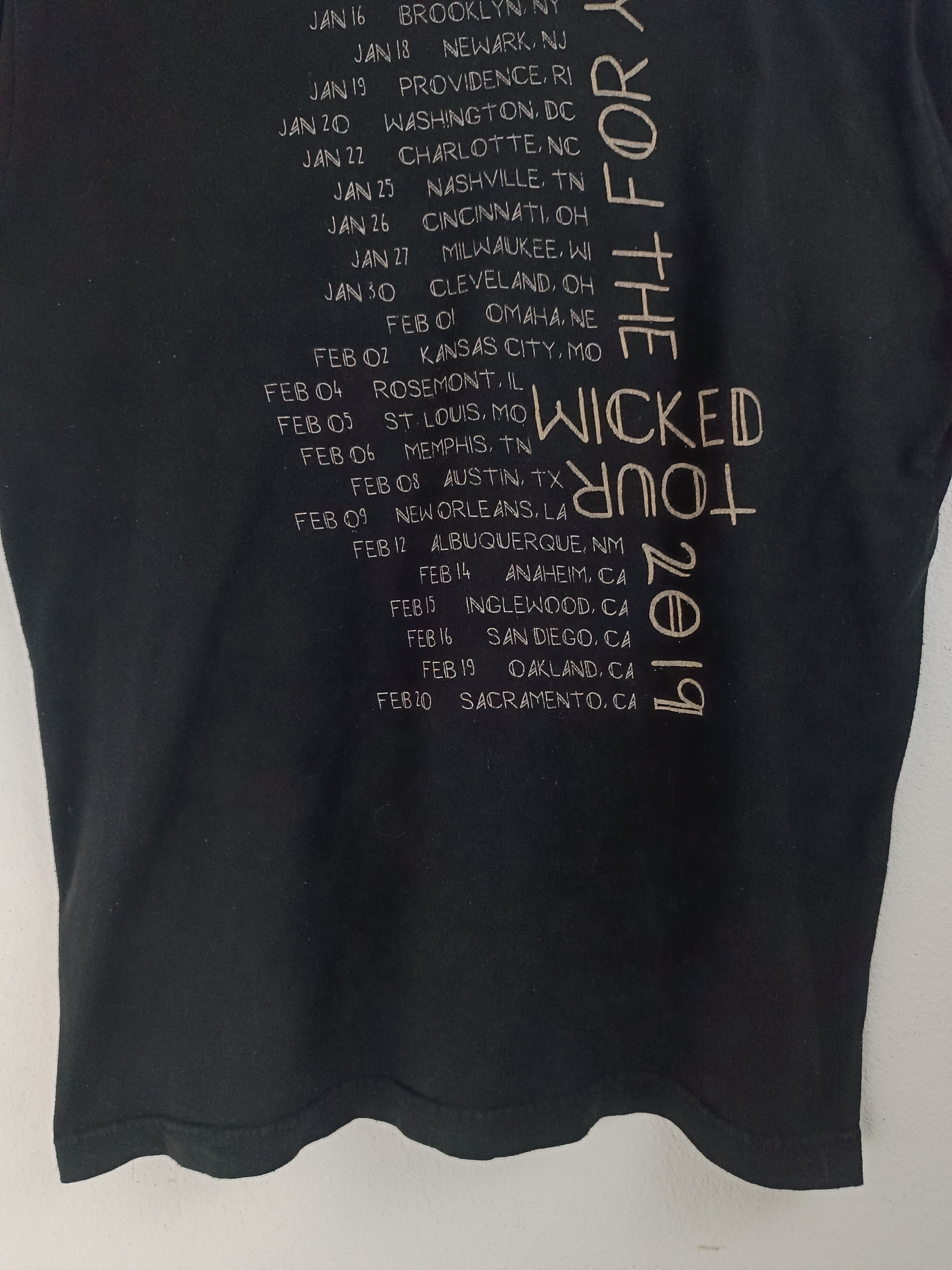 Band Tees VINTAGE 2019 PANIC AT THE DISCO TOUR TEE emo mcr afi Size US M / EU 48-50 / 2 - 14 Thumbnail