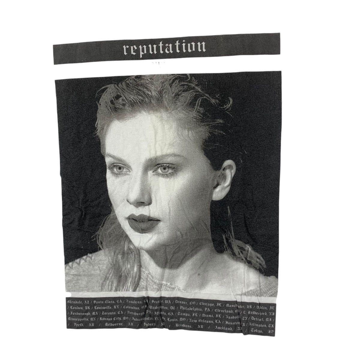 Band Tees TAYLOR SWIFT REPUTATION 2018 Tour Live Promo Tee Shirt Top Size M / US 6-8 / IT 42-44 - 4 Thumbnail