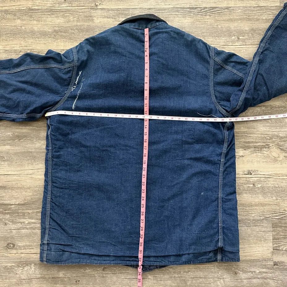 JCPenney Vintage 50s JC Penney Denim Chore Coat Blanket Lined Size XL Size US XL / EU 56 / 4 - 7 Thumbnail
