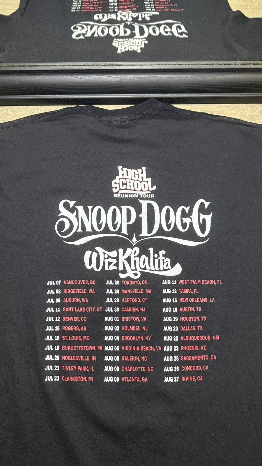 Other Y2K Snoop Dogg Whiz Khalifa Highschool Reunion Tour Shirt Size US XL / EU 56 / 4 - 2 Thumbnail