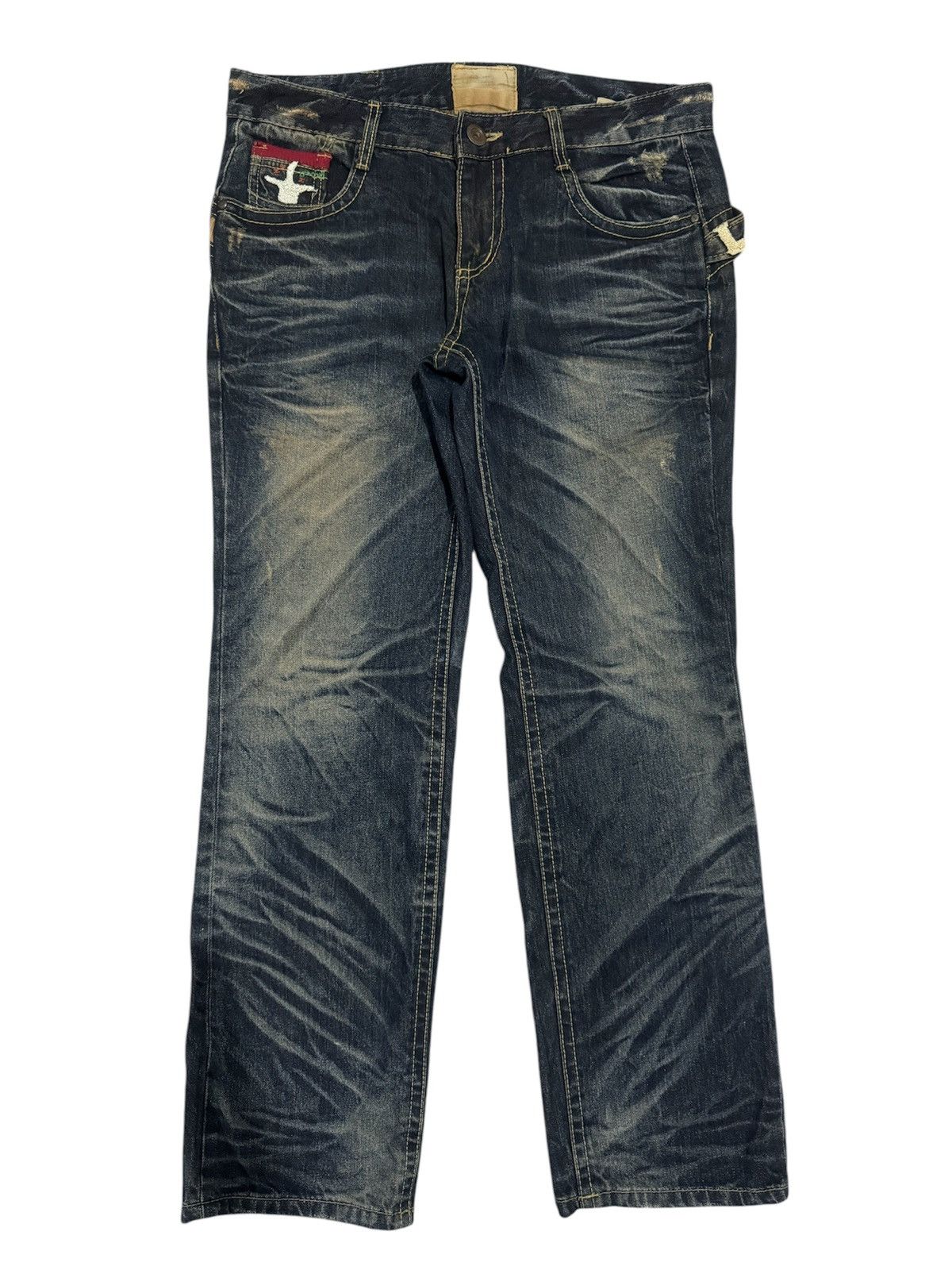 Japanese Brand Lolita Jeans Denim Yoshitomo Nara Collaboration Size XL Size US 36 / EU 52 - 2 Thumbnail