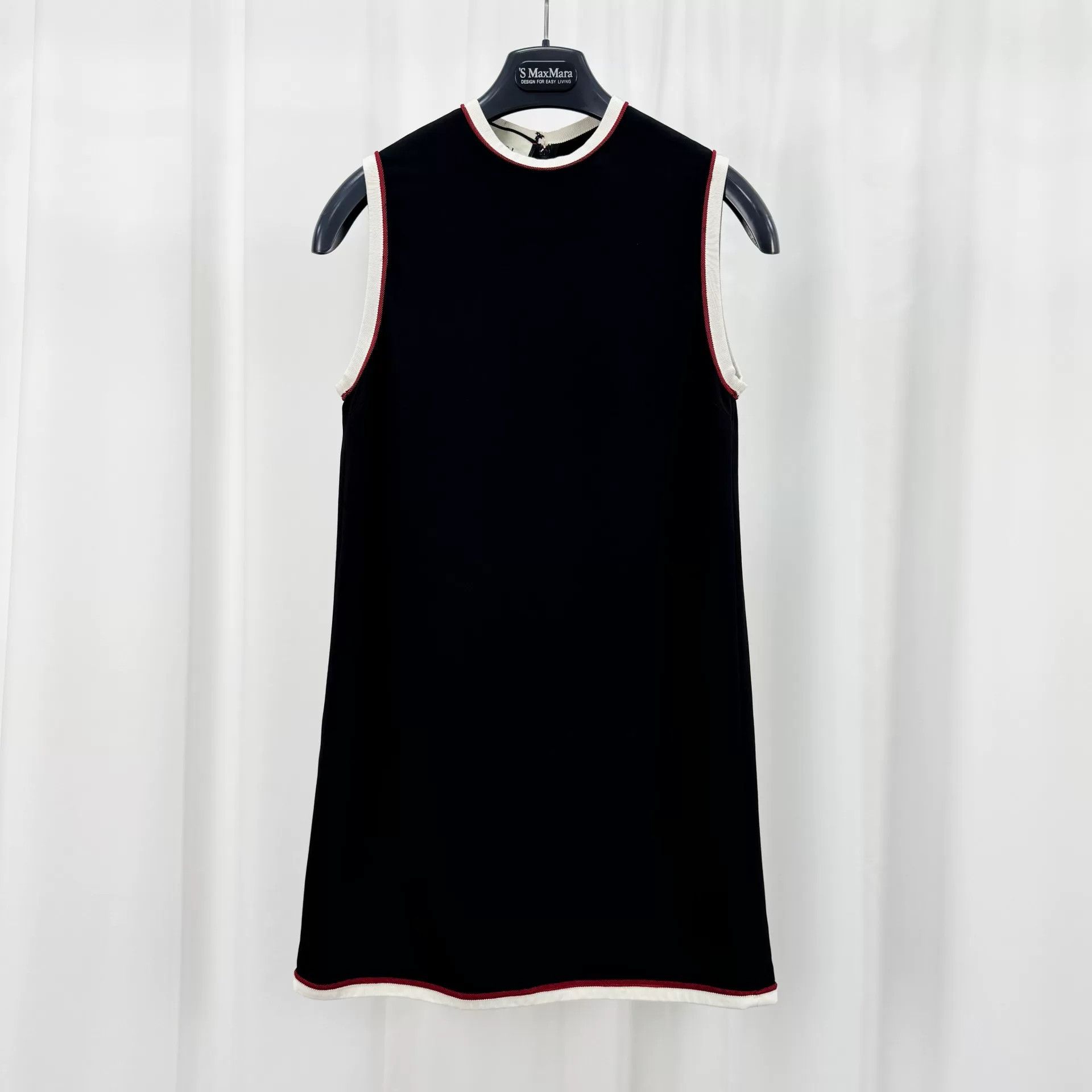 Gucci Gucci Black Silk Sleeveless Dress Size S / US 4 / IT 40 - 1 Thumbnail