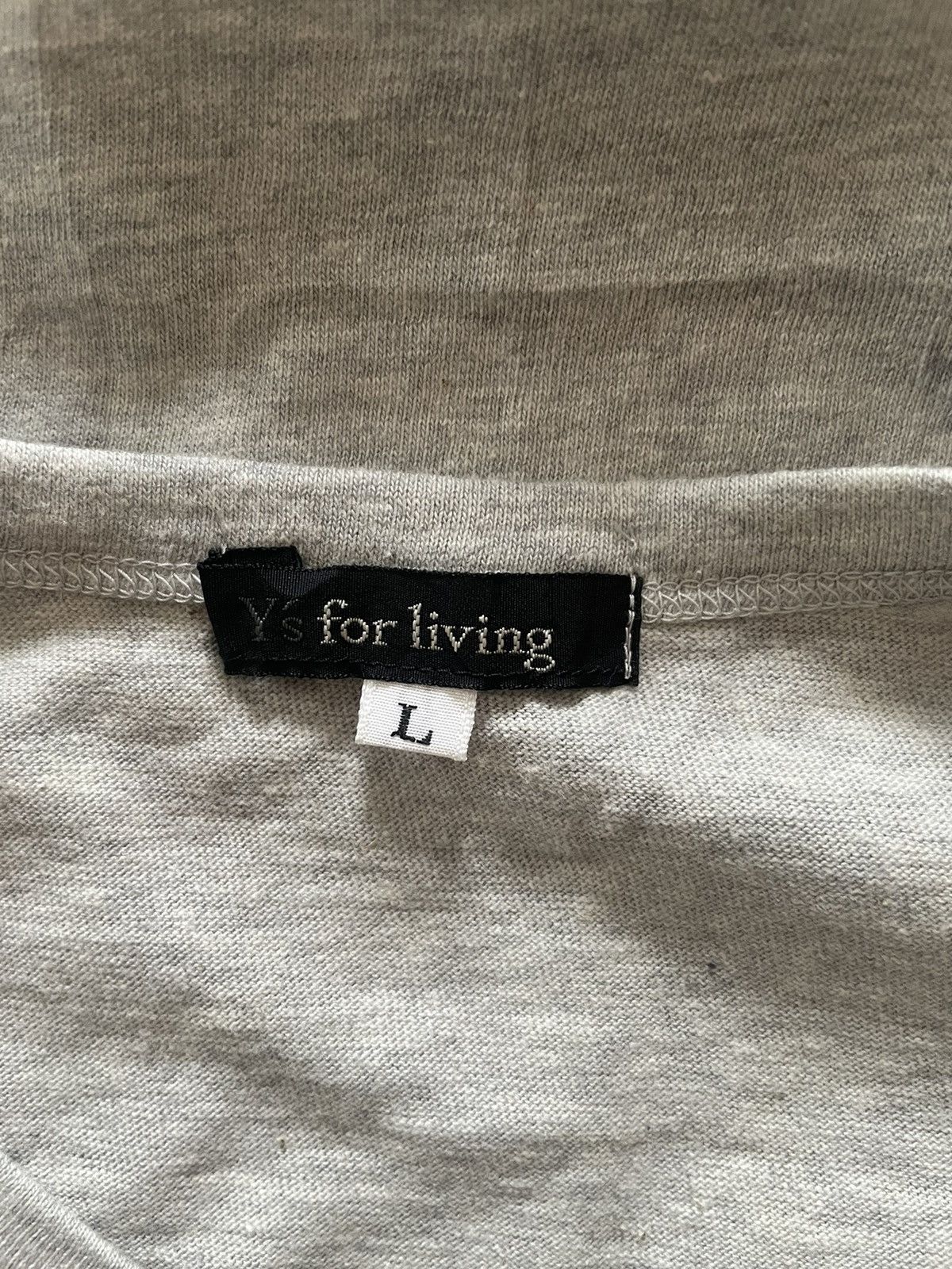 Yohji Yamamoto Ys for living elephant printed Tshirt Size US L / EU 52-54 / 3 - 4 Thumbnail