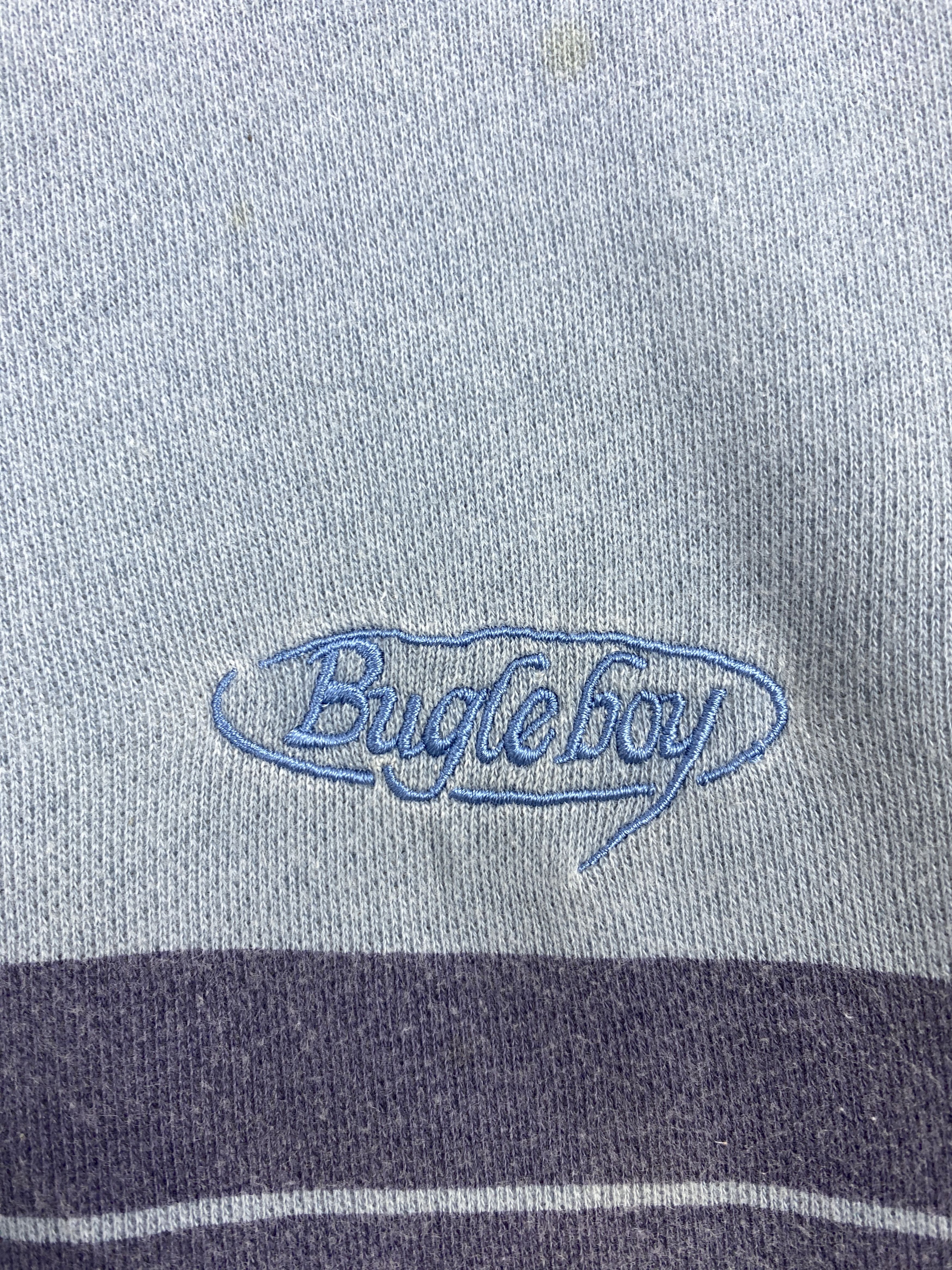 Bugle Boy Vintage 90s Bugle Boy California Striped Sweatshirt BP0062 Size US XXL / EU 58 / 5 - 9 Thumbnail