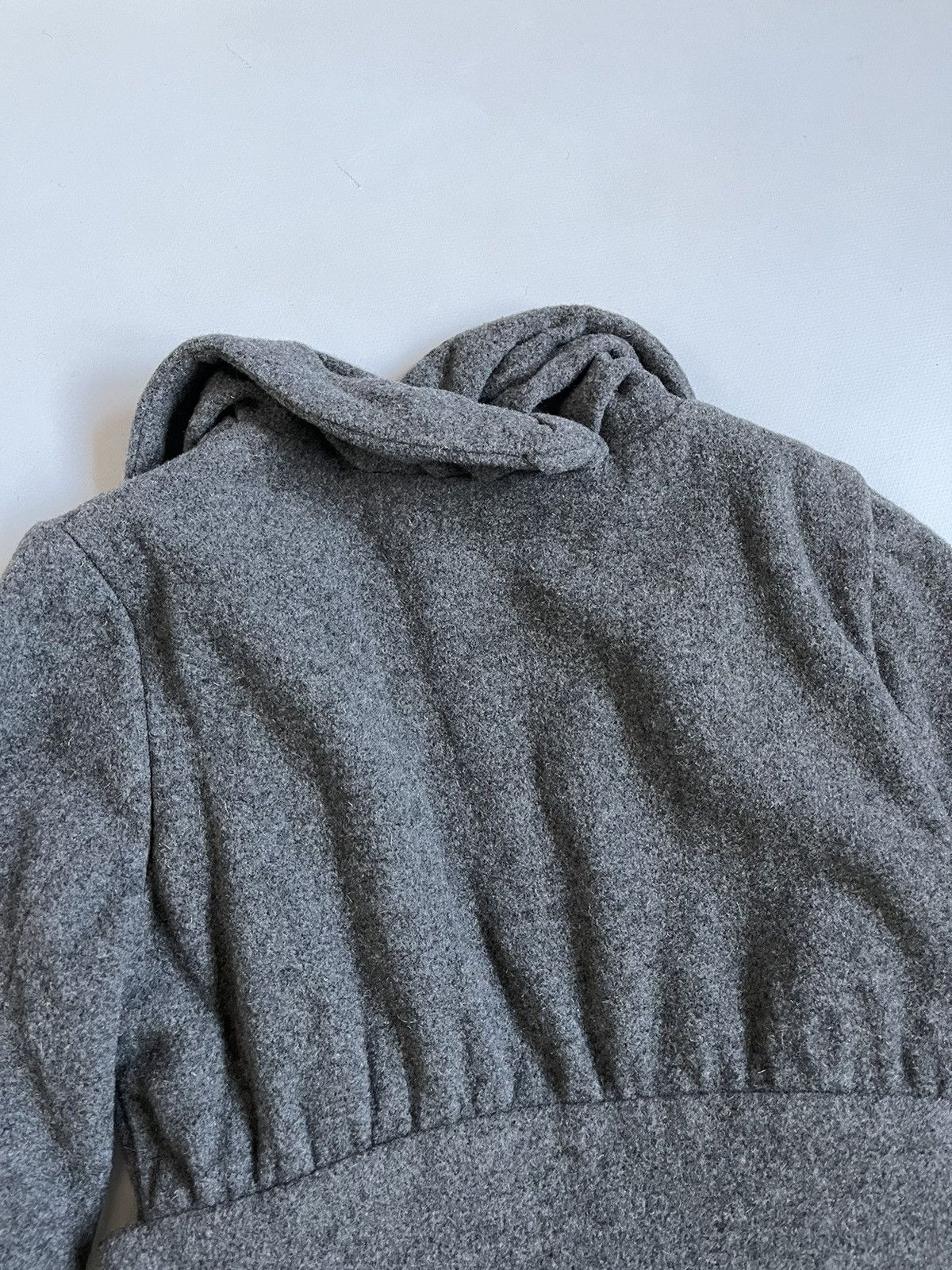 Vivienne Westwood Vivienne Westwood Anglomania Woman Grey Wool Belt Coat Size XL / US 12-14 / IT 48-50 - 17 Thumbnail
