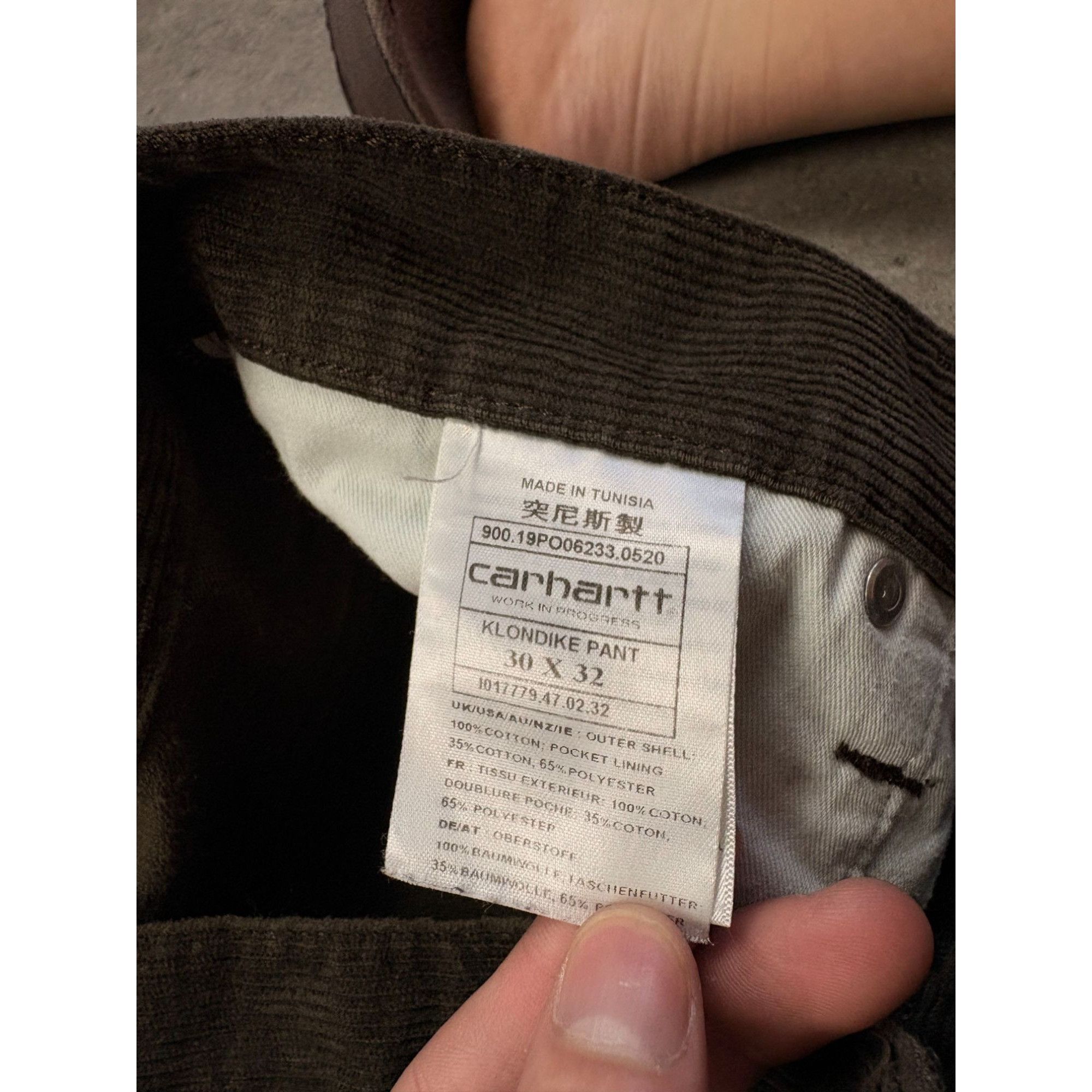Carhartt Carhartt WIP Klondike Pant Brown Corduroy Mens W30 L32 Regul Size US 32 / EU 48 - 7 Thumbnail