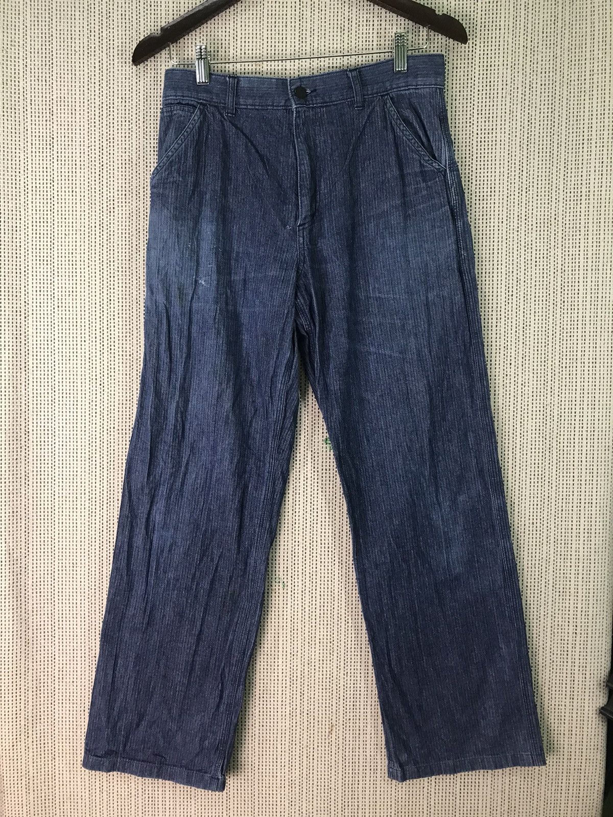 image of A P C x Vintage Made In Japan Jeans For Women in Blue (Size 30)
