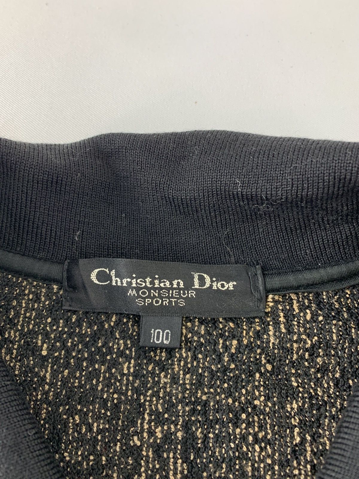 Christian Dior Monsieur 90s Christian Dior Monsieur Sport Wool Knitwear Pullover Size US L / EU 52-54 / 3 - 5 Thumbnail