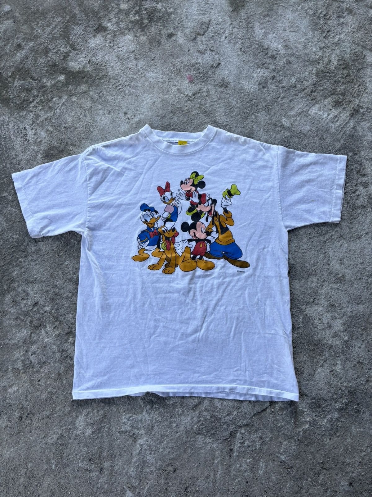 Mickey Mouse Vintage Mickey Mouse & Friends Tshirt Size US XL / EU 56 / 4 - 1 Thumbnail