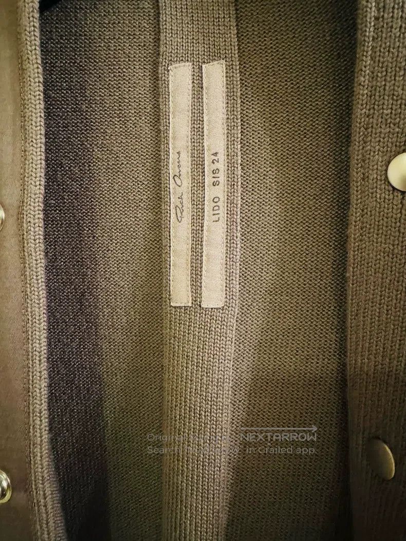 RICK OWENS Wool cardigan