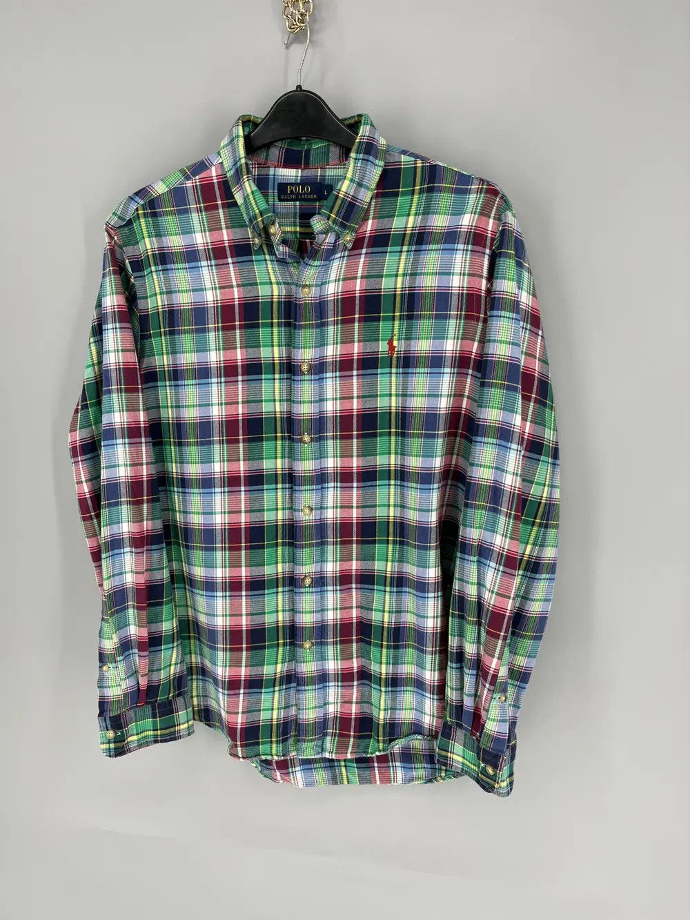 Flannel Vintage Y2K Flannel Shirt Travis Scott Style Size US L / EU 52-54 / 3 - 3 Thumbnail