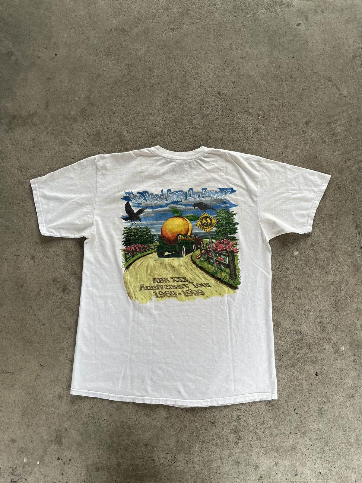 Vintage The All Man Brothers Band t- shirt 1999’s Size US XL / EU 56 / 4 - 6 Thumbnail