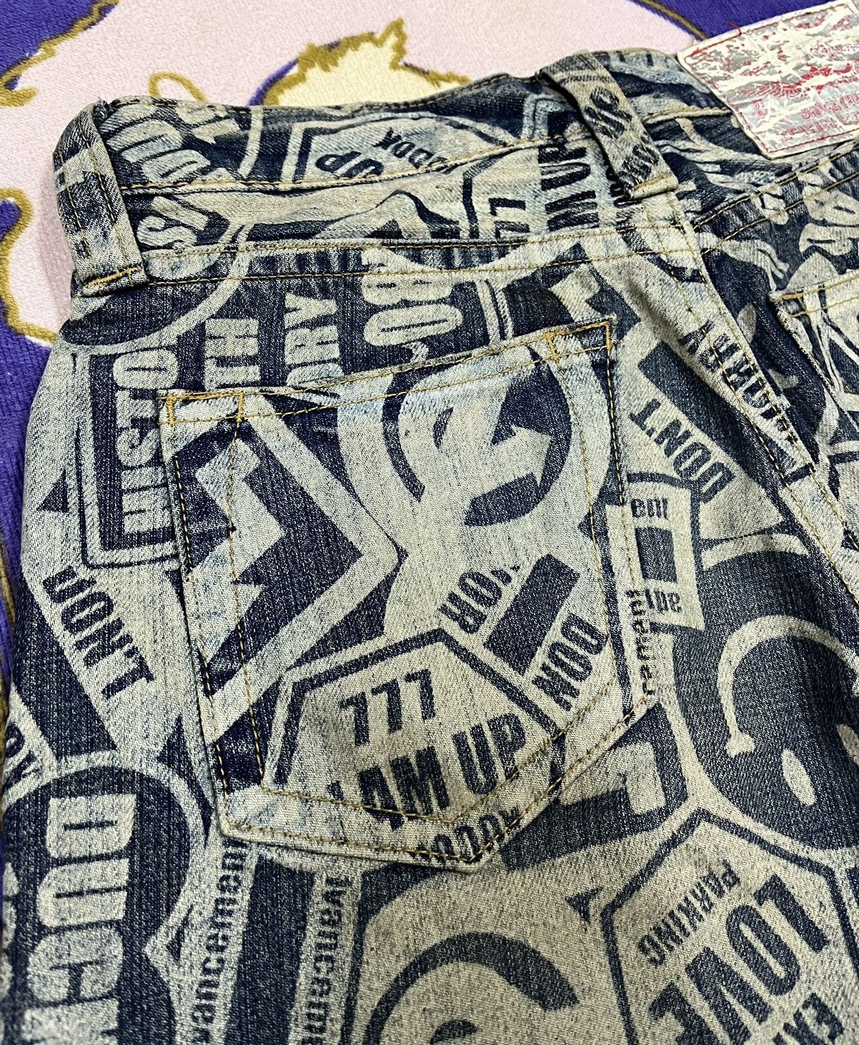 Japanese Brand 💸BindingOffer💸 CO&LU Rare Design Denim Pant Size US 32 / EU 48 - 8 Thumbnail