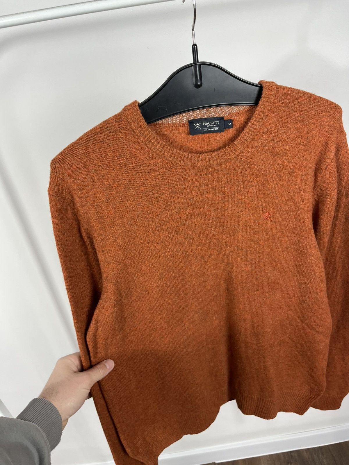 Hackett Hackett London Lambswool Sweater Crewneck Knit Jumper M Size US M / EU 48-50 / 2 - 5 Thumbnail
