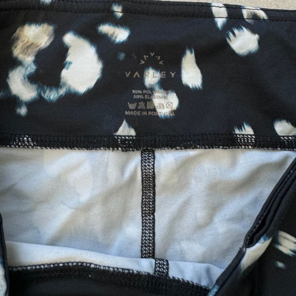 Varley Varley Bayview Leggings Blue/Black/White Nightstalker Size 26" / US 2 / IT 38 - 5 Thumbnail