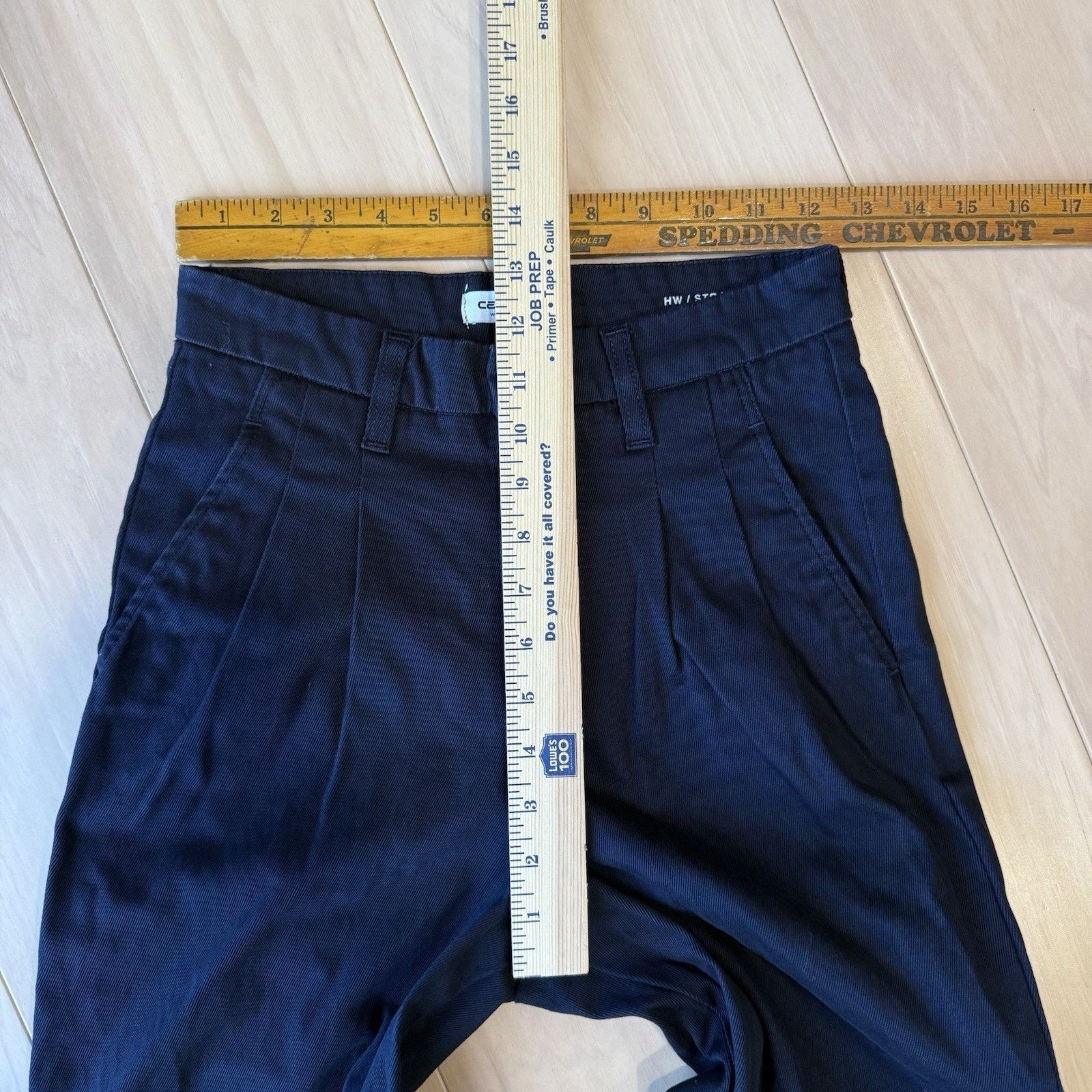 Carhartt Wip Carhartt WIP Cara Pants W 25 Blue High Waisted Straight Size 25" / US 0 / IT 36 - 7 Thumbnail