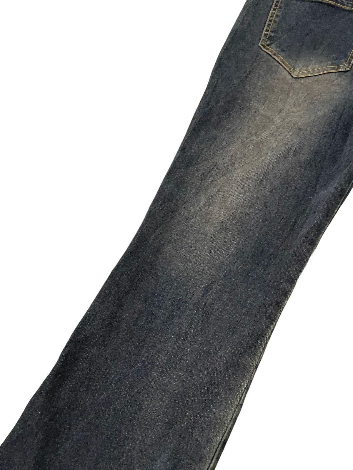Japanese Brand Flare Jeans Pinky DC Stretch Denim Boot Cut 7🟦8 Size US 28 / EU 44 - 16 Thumbnail