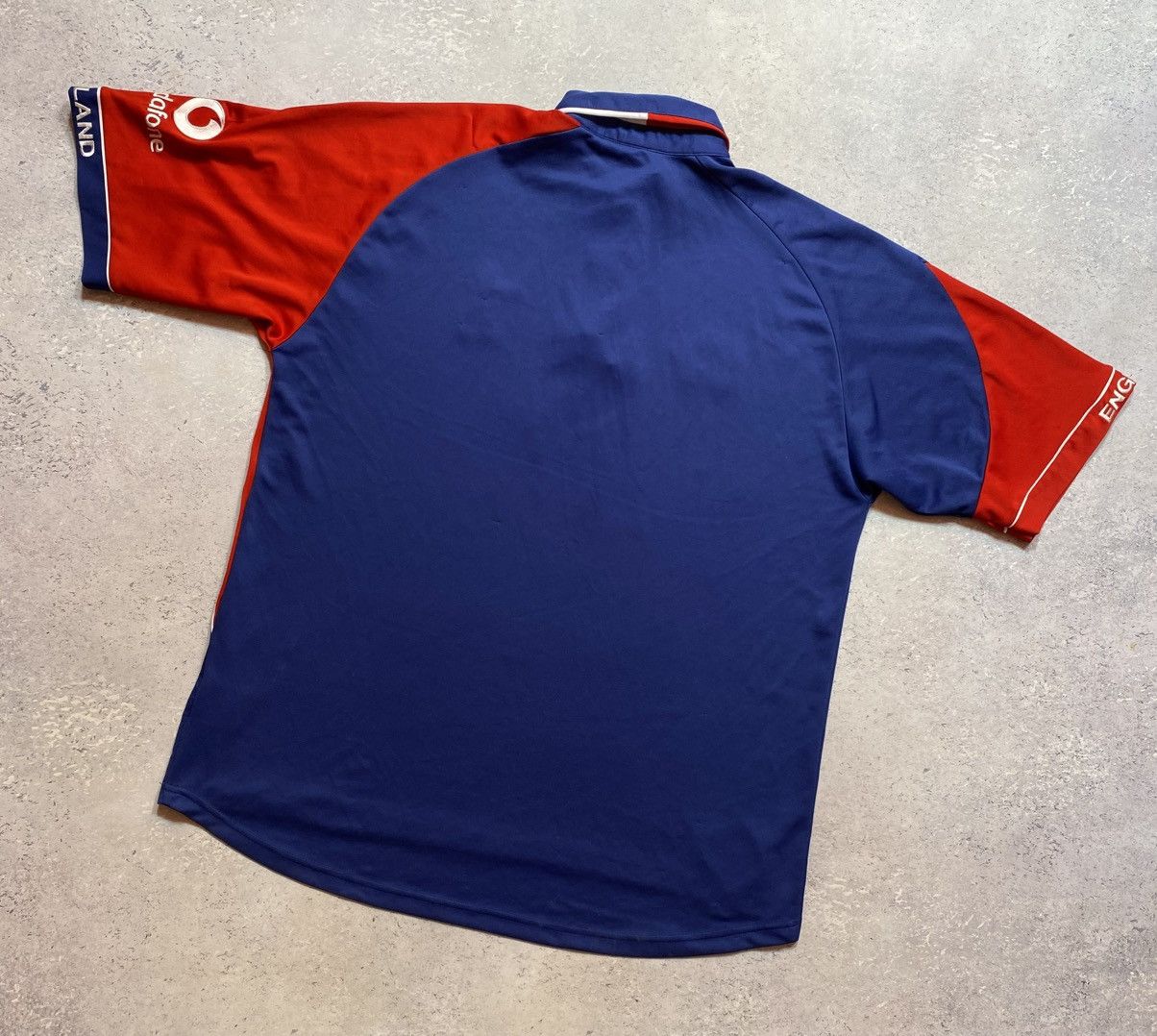 Other Admirals England Vodafone Cricket Jersey Size XL Size US XL / EU 56 / 4 - 15 Thumbnail