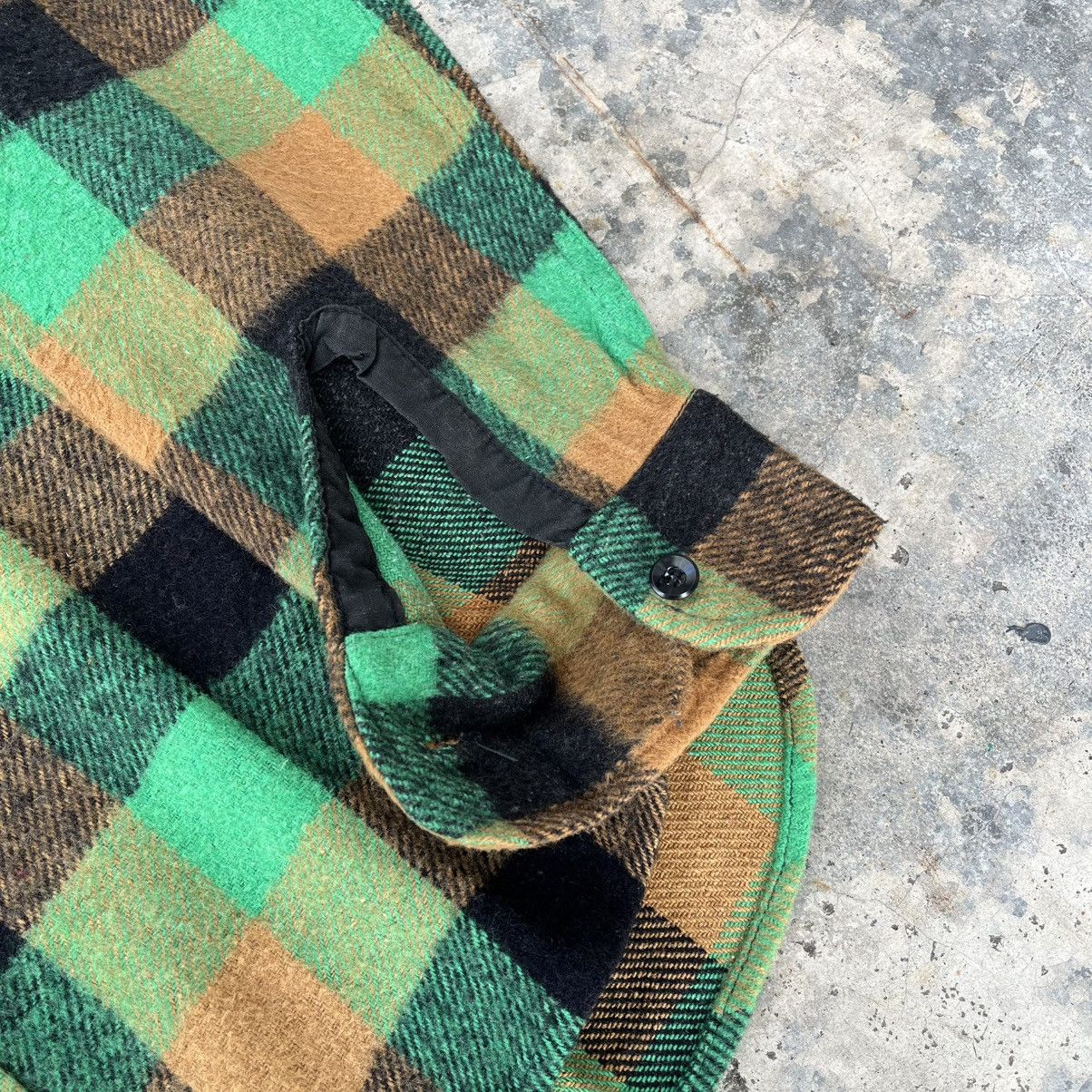 FiveBrother Vintage 50s Five Brothers Wool Plaid Flannel Size US L / EU 52-54 / 3 - 3 Thumbnail