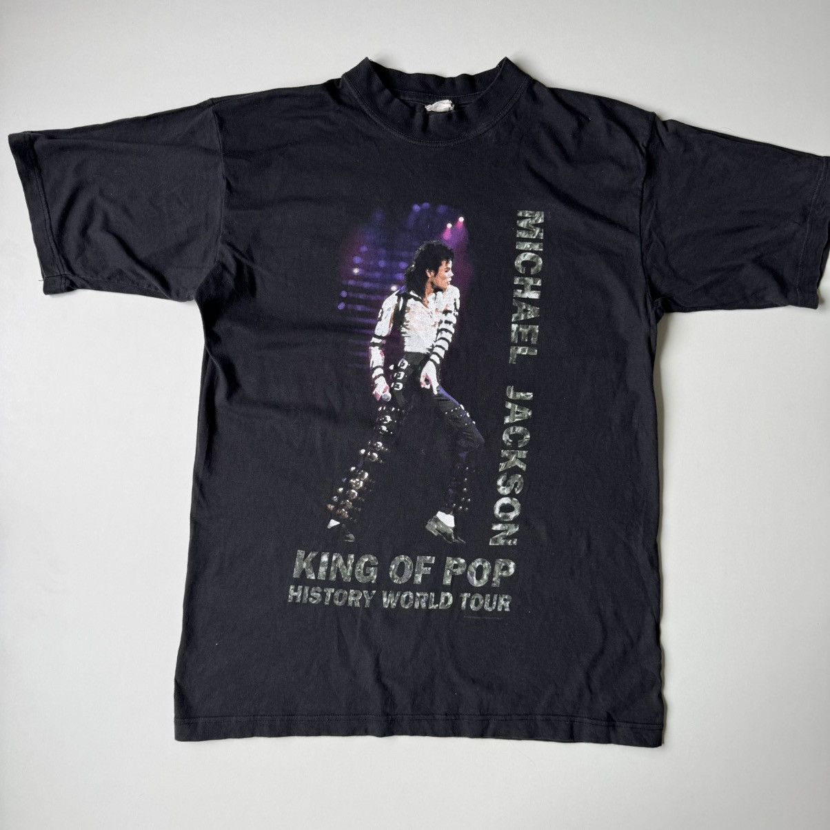 Michael Jackson × Vintage 1996 Michael Jackson King of Pop History World Tour 90s Size US M / EU 48-50 / 2 - 4 Thumbnail