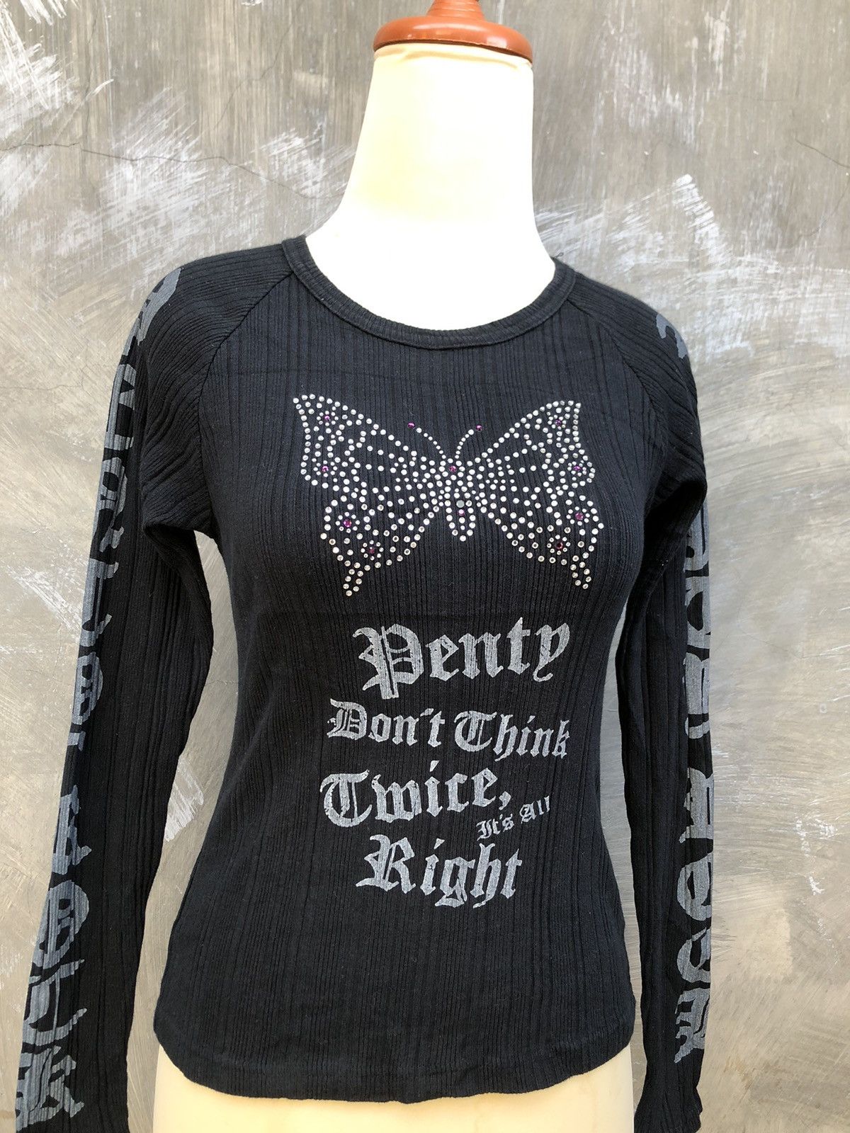 If Six Was Nine Y2K Penty’s Longsleeve Chrome Hearts Style Size XL / US 12-14 / IT 48-50 - 2 Thumbnail