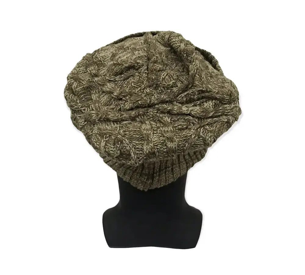 Vintage Japanese Brand Plain Beanie Hat Size ONE SIZE - 4 Thumbnail