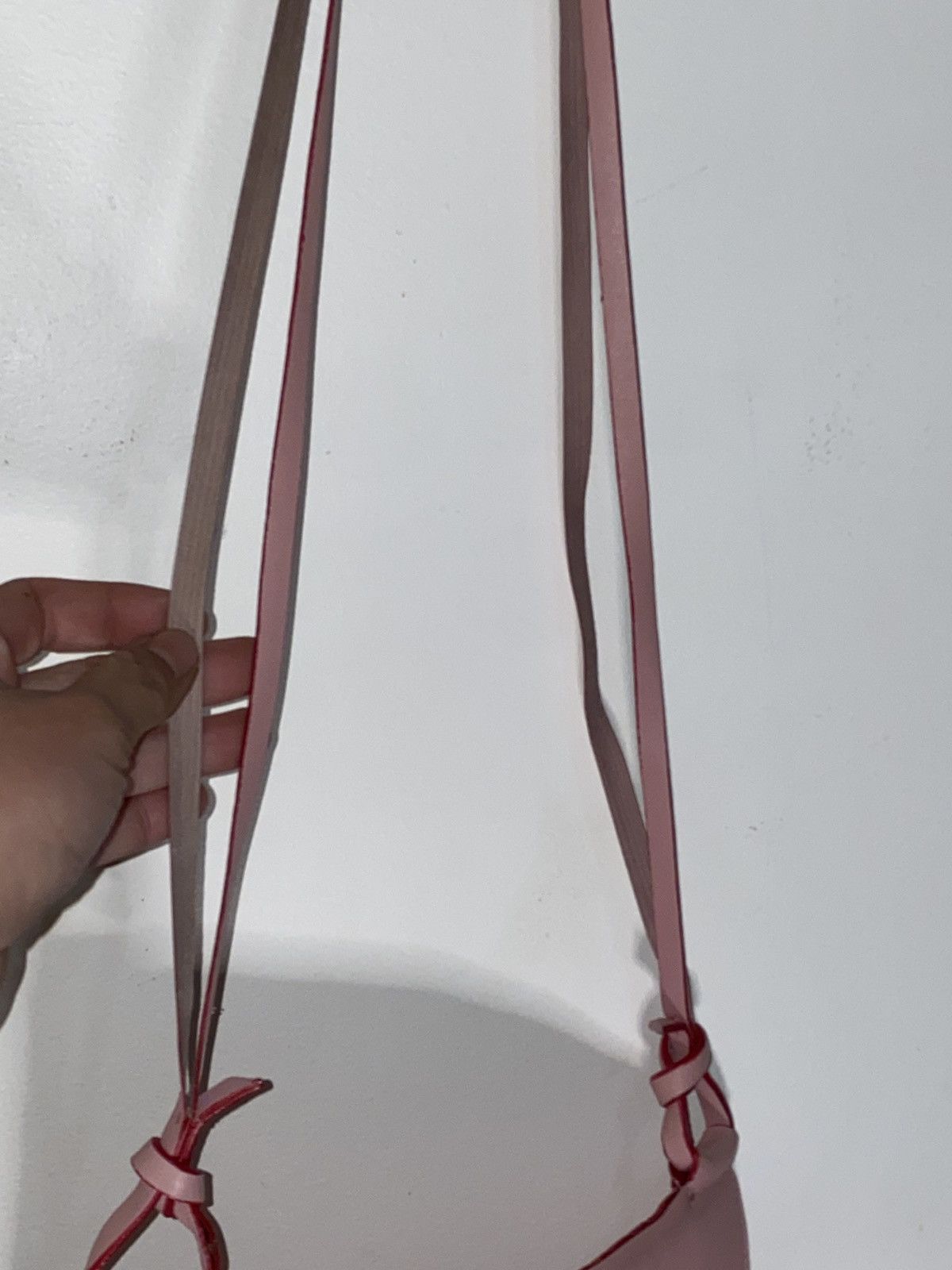 Miu Miu Miu Miu AW 1999 Pink lambskin leather crossbody Size ONE SIZE - 12 Thumbnail