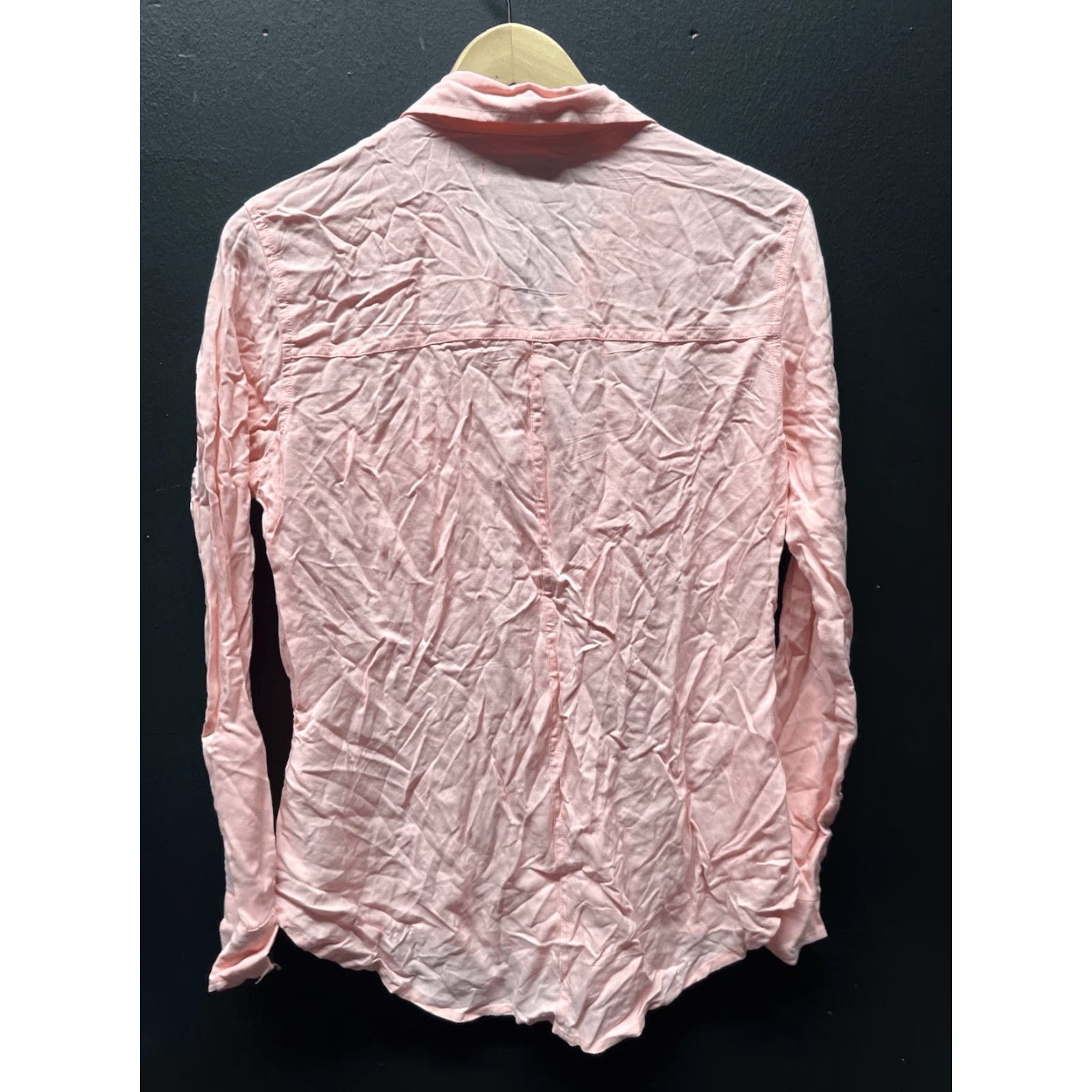 Abercrombie & Fitch Abercrombie & Fitch Shirt Women Small Pink Casual Button Down Shirt Size S / US 4 / IT 40 - 3 Thumbnail